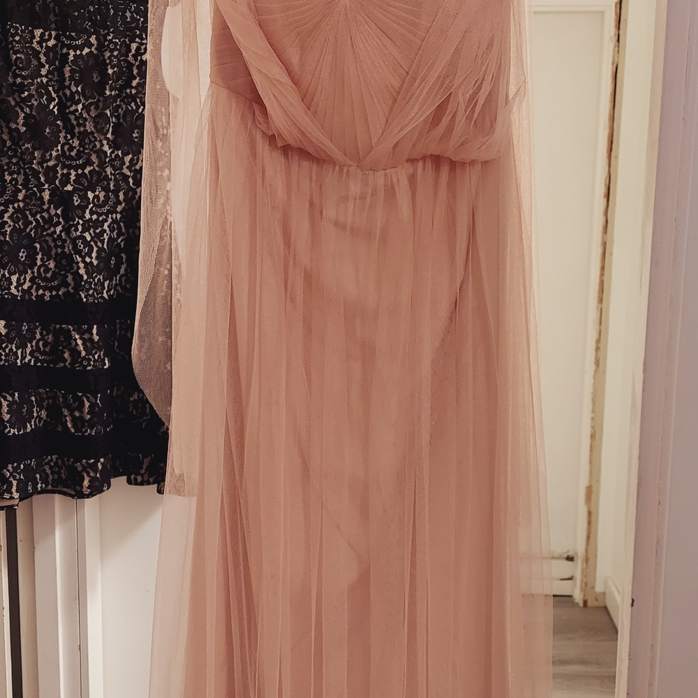 From Nordstrom Jenny Yoo Gold Satin Dress